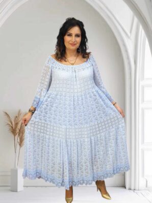 SUKIENKA BOHO maxi