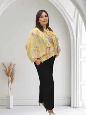 Spodnie szeroka nogawka branko