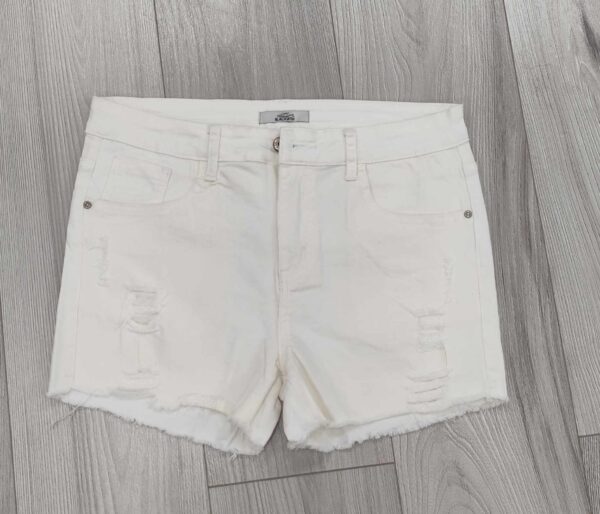 szorty szarpane DENIM - obrazek 2