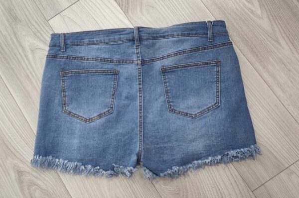 szorty jeans PRZETARCIA - obrazek 3