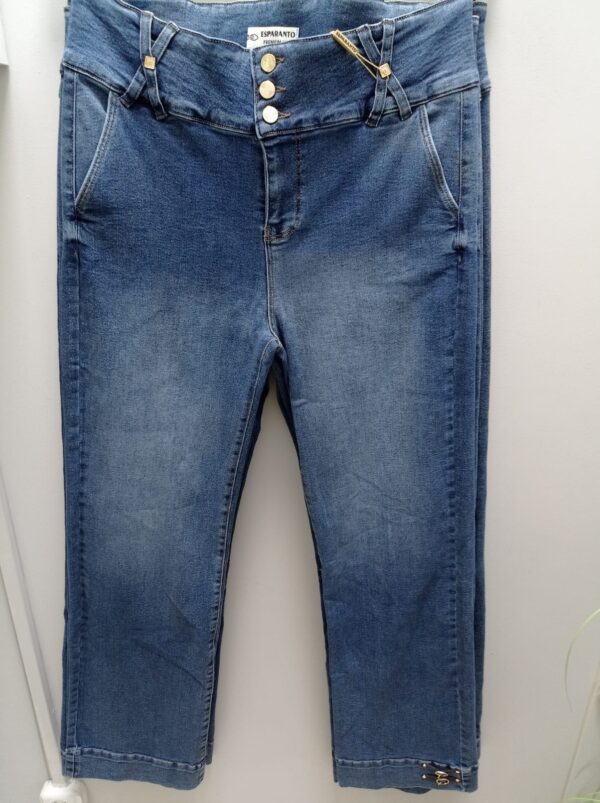 Spodnie ESPARANTO jeans szeroka nogawka