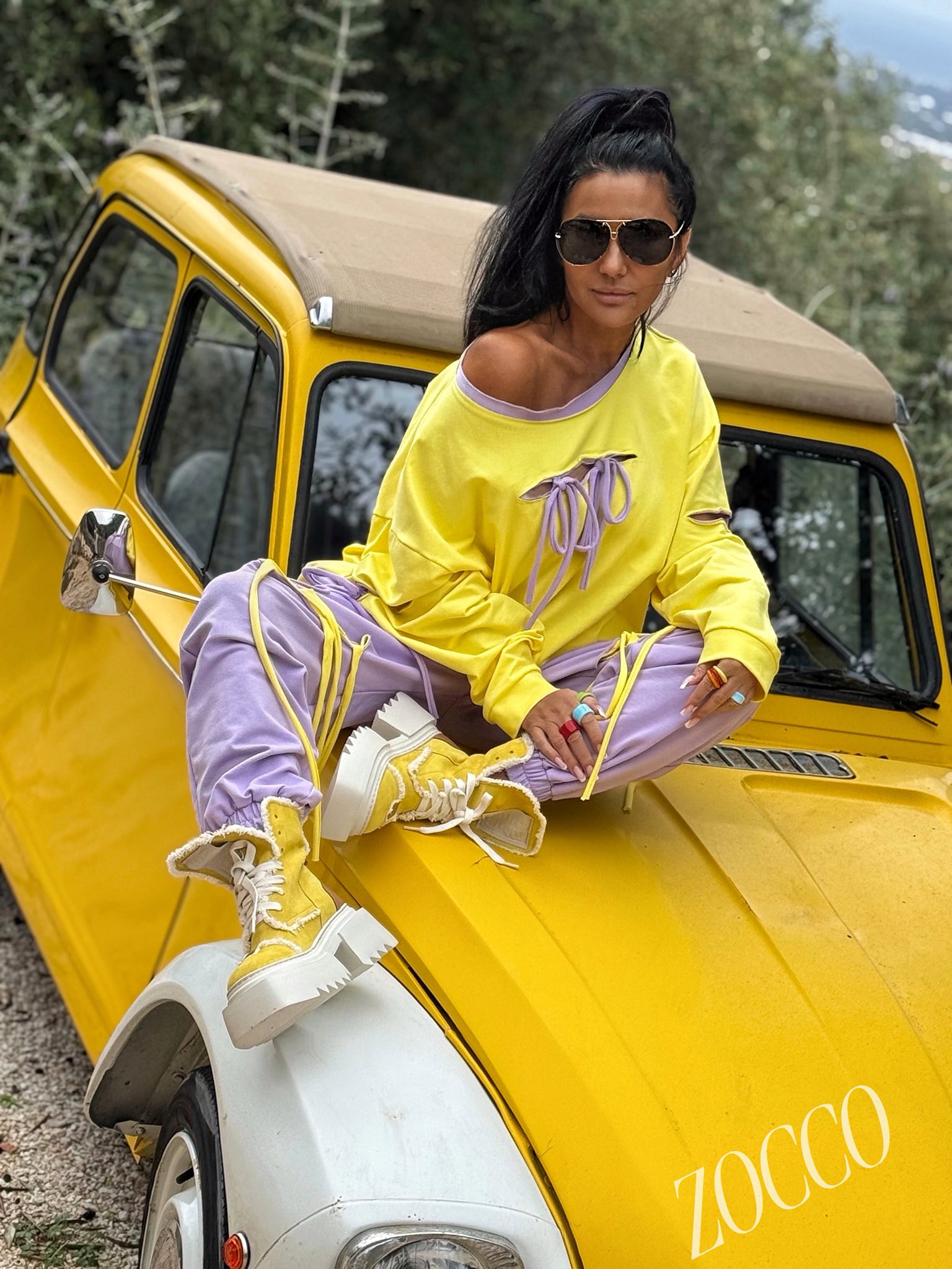 Dresy PASTEL sznureczki - obrazek 2