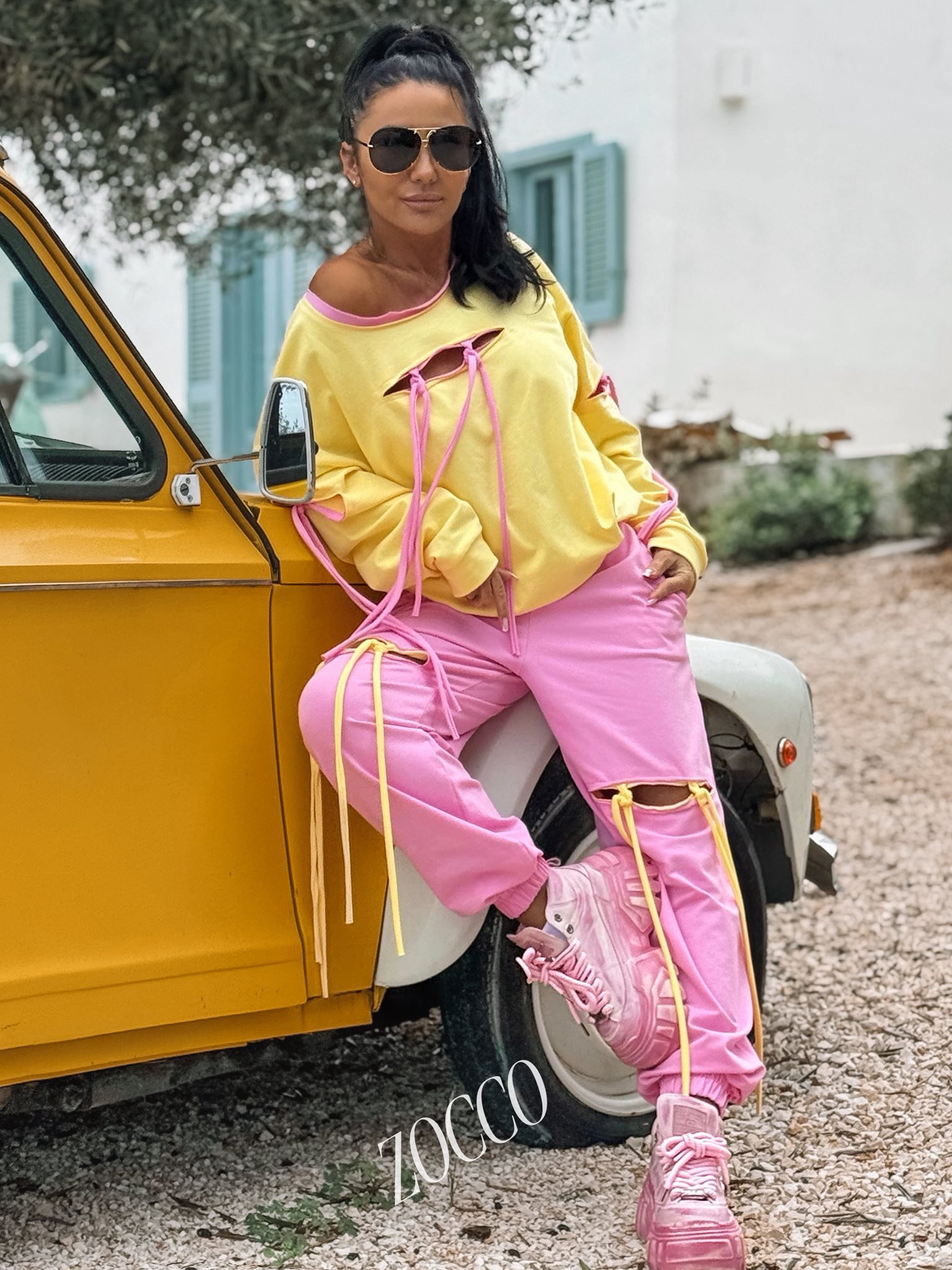 Dresy PASTEL sznureczki - obrazek 6