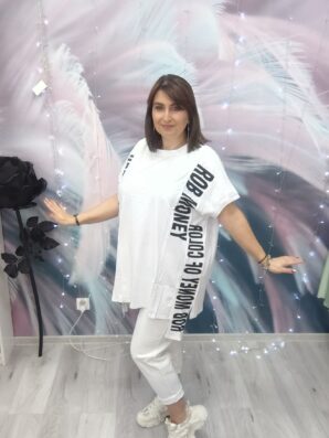 Tunika, bluzka NAPISY