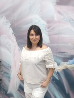 Bluzka hiszpanka HAFT, falbanki