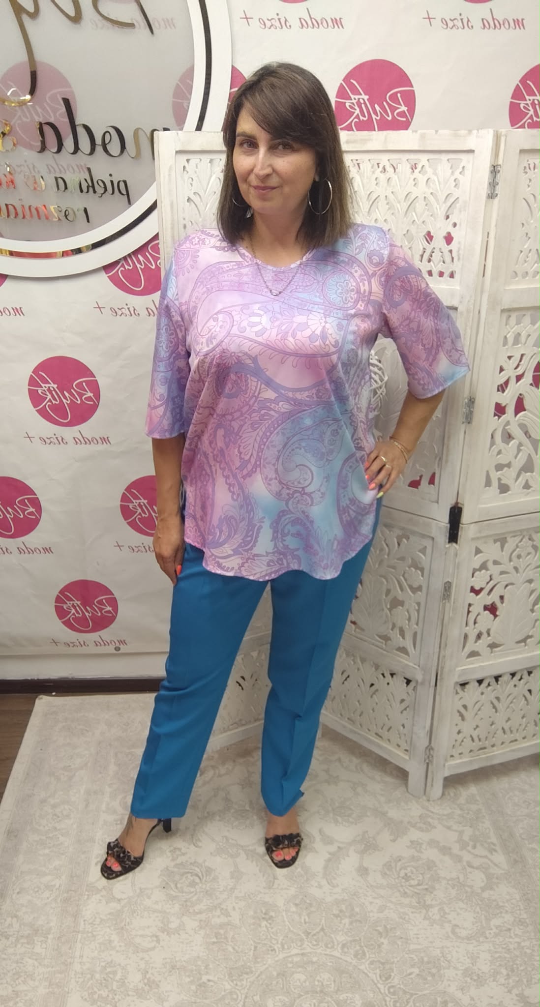 Bluzka WZORY 48-56 - obrazek 3