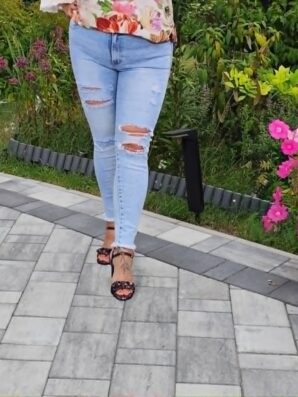 Spodnie jeans, push up -5kg DAYSIE fashion