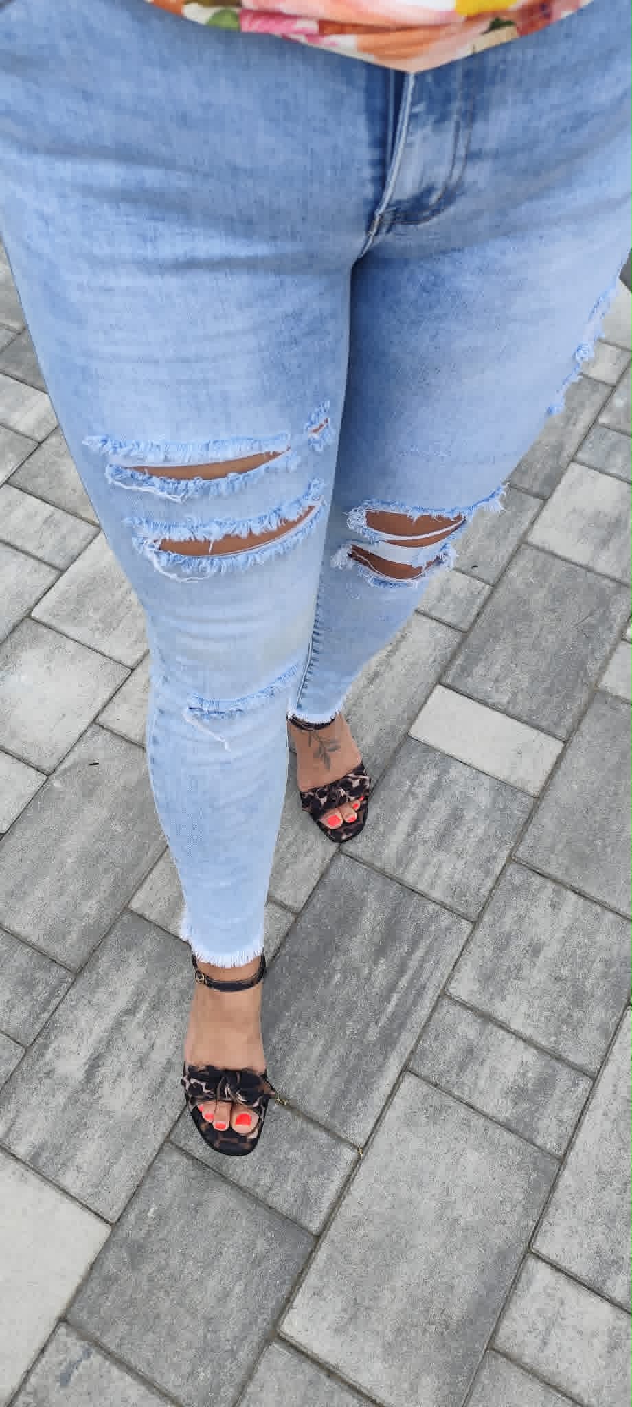 Spodnie jeans, push up -5kg DAYSIE fashion - obrazek 4